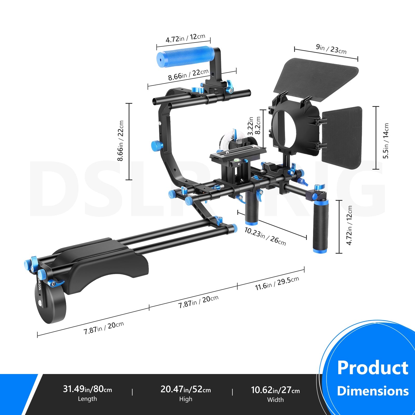 NEEWER SR101 Camera Shoulder Rig Kit