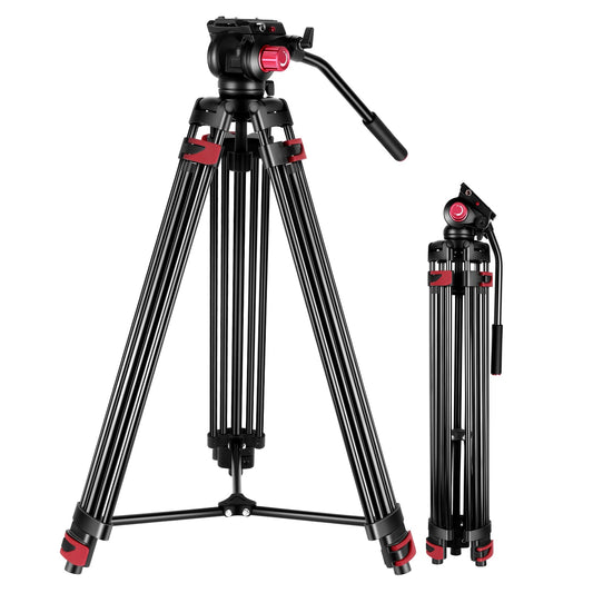 NEEWER DS801 Heavy Duty Aluminum Alloy Video Tripod