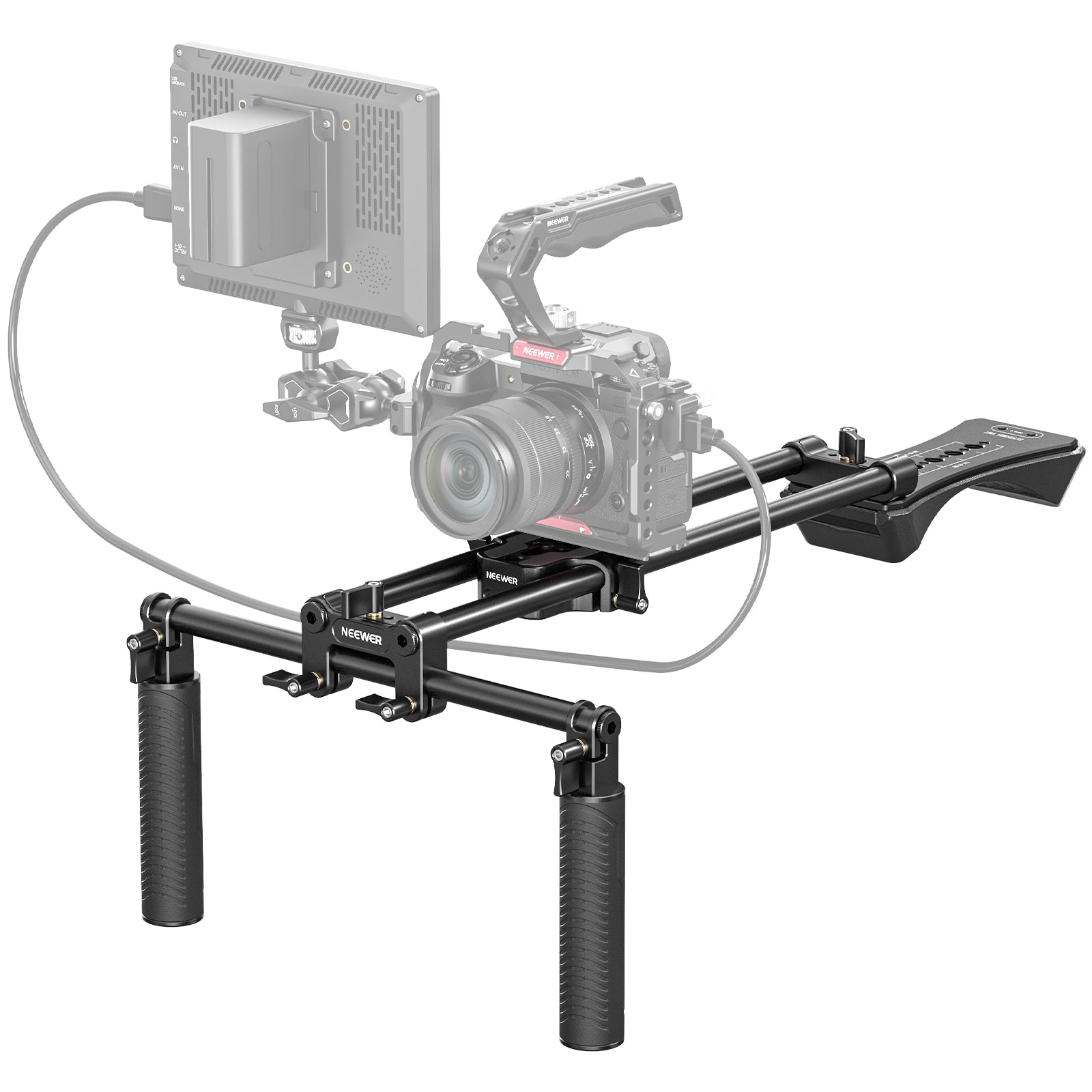 NEEWER SR004 Universal Shoulder Rig Kit