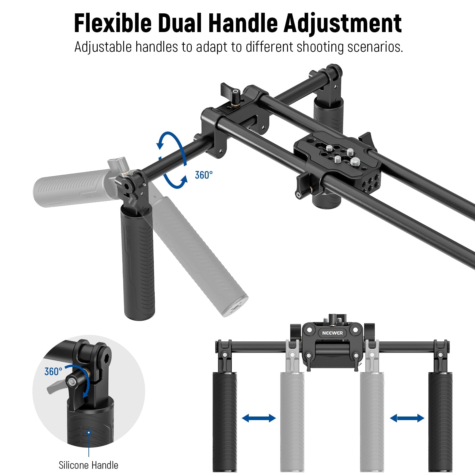 NEEWER SR004 Universal Shoulder Rig Kit