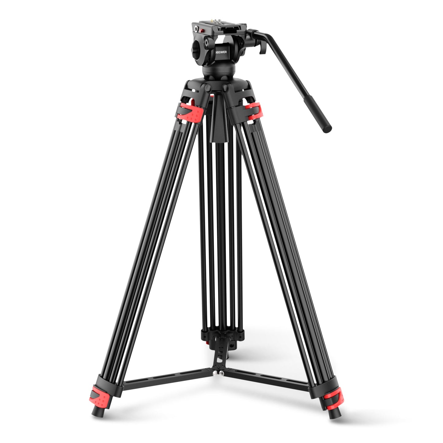 NEEWER TP37 74" Video Tripod for Camera with Fluid Head