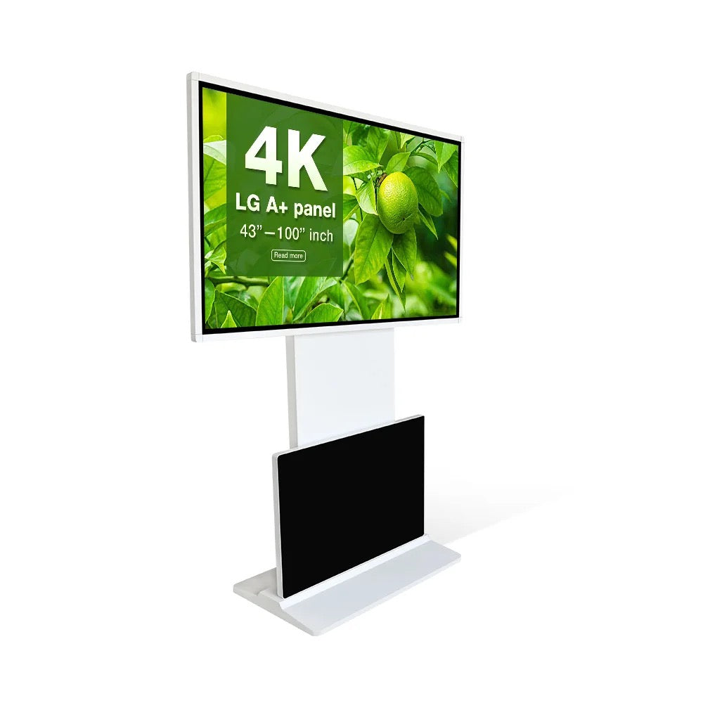 Android Vertical Factory Wholesale Touch Screen Advertising Player Floor Stand Digital Rotating Commercial Display Kiosk