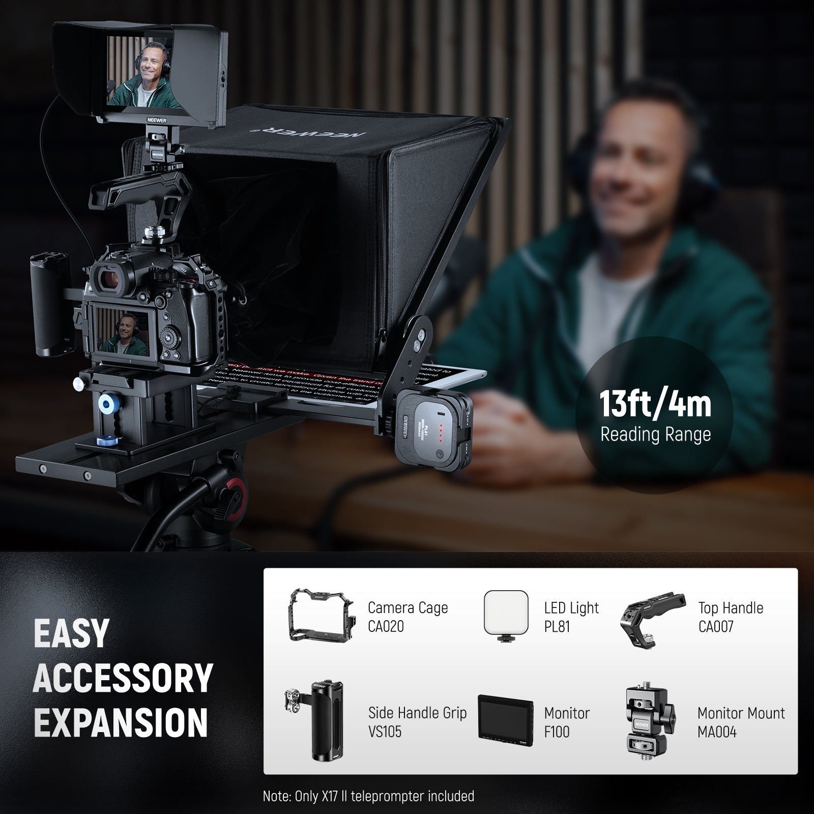 NEEWER X17 II Remote Teleprompter