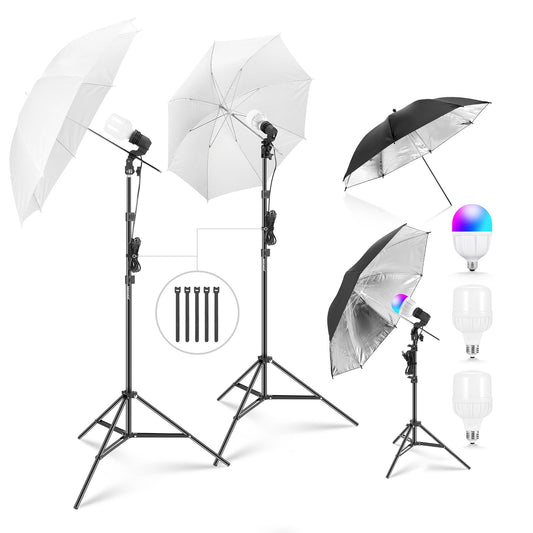 NK501 400W Photography Lighting Kit