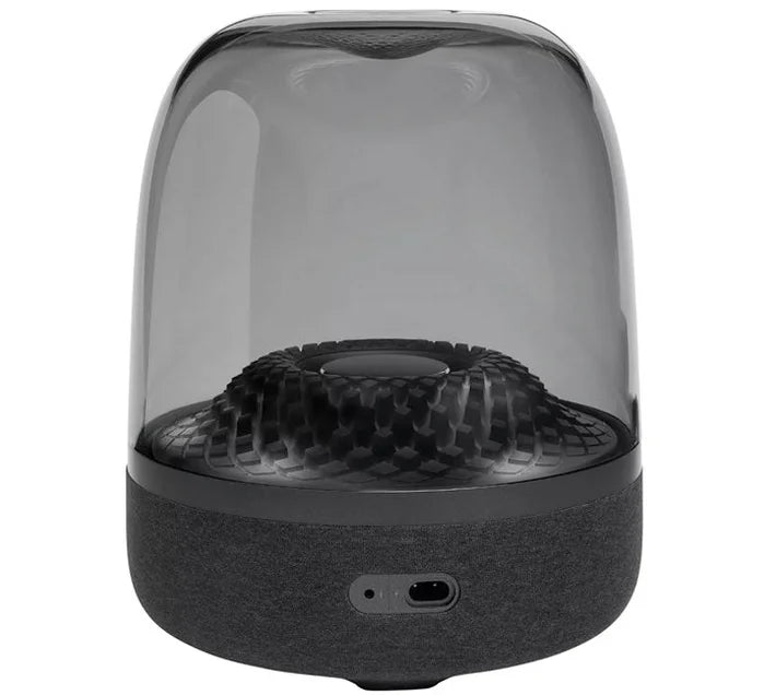 Aura Studio 4 360 Surround Sound Desktop Bluetooth Speaker Subwoofer Diamond Shaped RGB Ambient Lighting Effect Mini Wireless AC