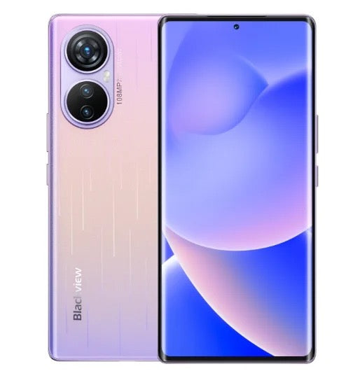 4G mobile phone purple color Blackview A200 Pro, 12GB+256GB 6.67 inch Android 13 MediaTek Helio G99 Octa Core up to 2.2GHz