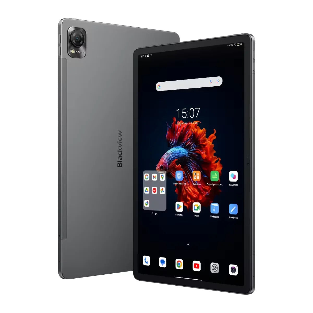 Blackview MEGA 1 Tablet 11.5 inch 8GB/12GB 256GB 8800mAh 2.4K 120Hz Display 50MP+13MP Camera 33W Fast Charging