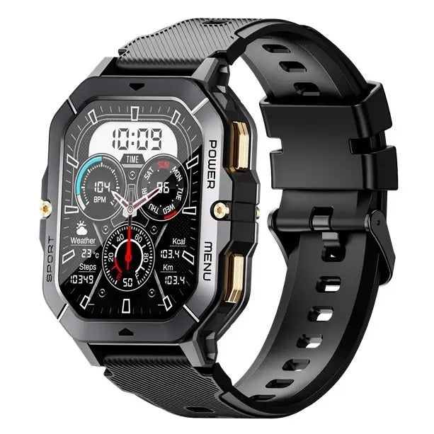 sports smartwatch IP68 1 ATM waterproof heartrate swimming battery hybrid smartwatch