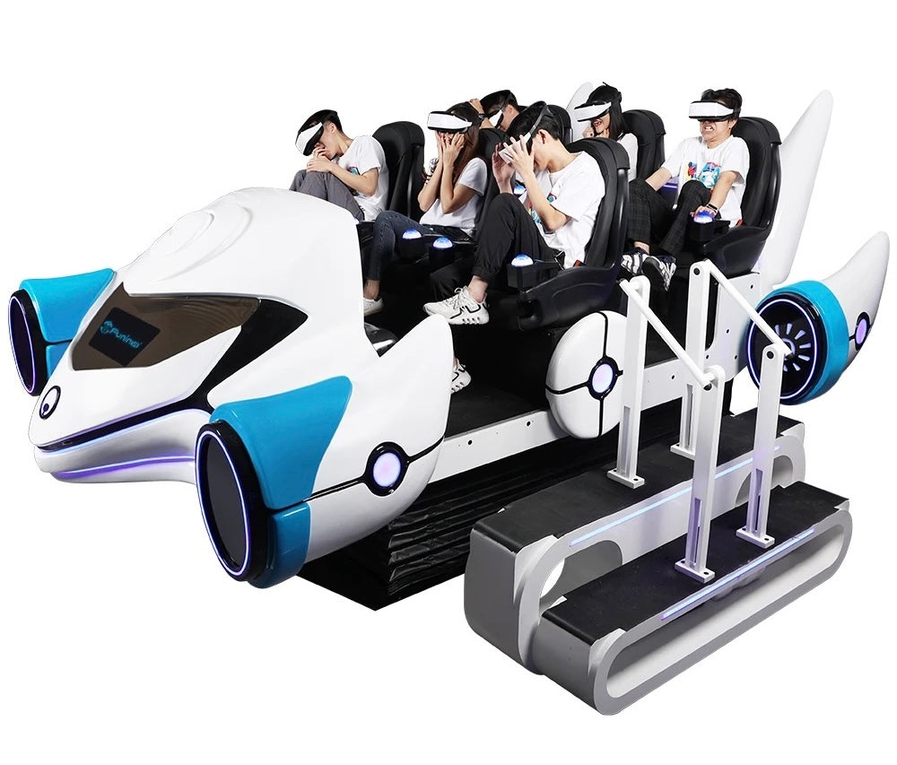 Popular Other Amusement Park Products 9D Cinema 6 Seats Ski Simulator Machine Indoor Vr Glass for Note Only Vr Panomarik Camera