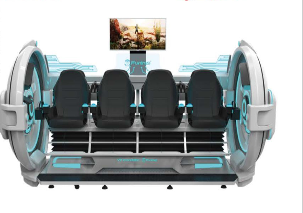 Vr Interstellar Motion Cinema Gaming Chair Flight Simulator Spinning Roller Coaster Cinema Theater Equipment