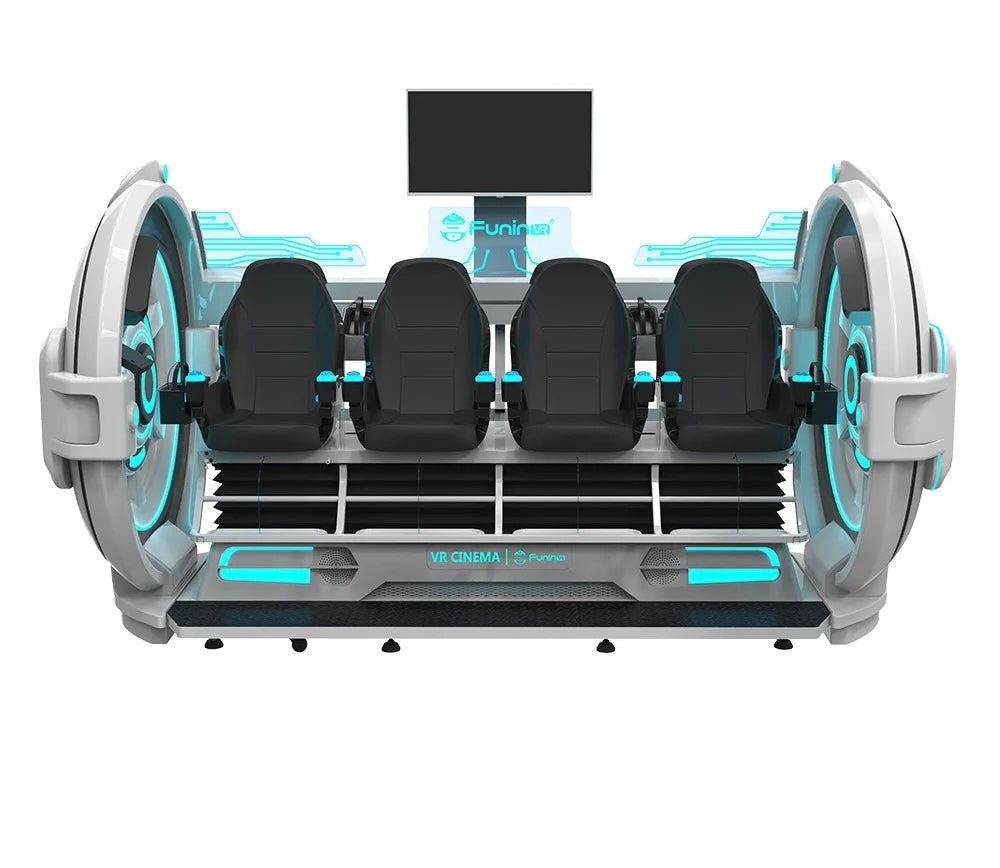 Vr Interstellar Motion Cinema Gaming Chair Flight Simulator Spinning Roller Coaster Cinema Theater Equipment