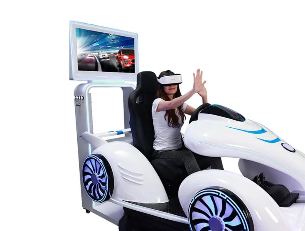 Virtual Reality Wireless for Business Super Racing VR 9D for 1 player in 2.5Kw of Sport and Emtertainment