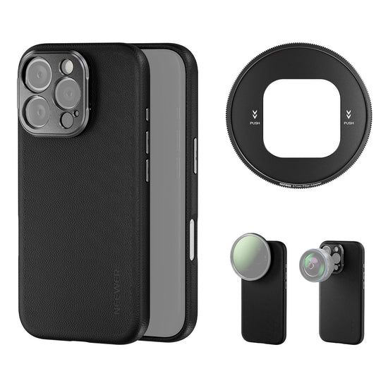 PA083/PA084 Black Case For iPhone 16 Pro/Pro Max