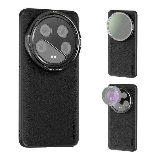 14 Ultra Case Protective Heavy Duty Case with Wireless Charging 17mm Lens Mounts & 67mm Filter Adapter