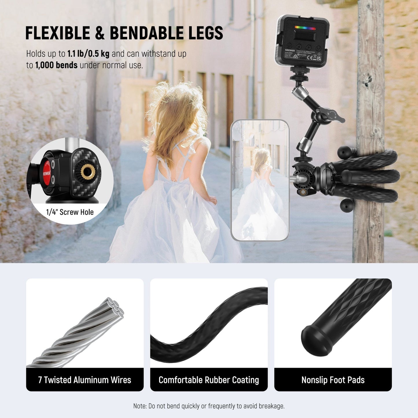 portable Phone Mini Tripod Flexible Camera Tripod Stand for Mobile Phone Holder Tripods digital Camera