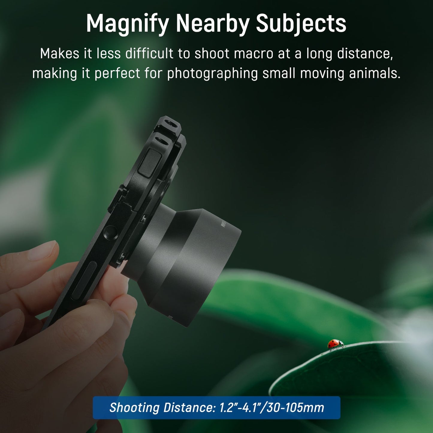 Smart Phone Mobile Phone Close Up Zoom Camera Lens NEEWER 105mm HD Macro Lens for 17mm Thread Lens Backplane