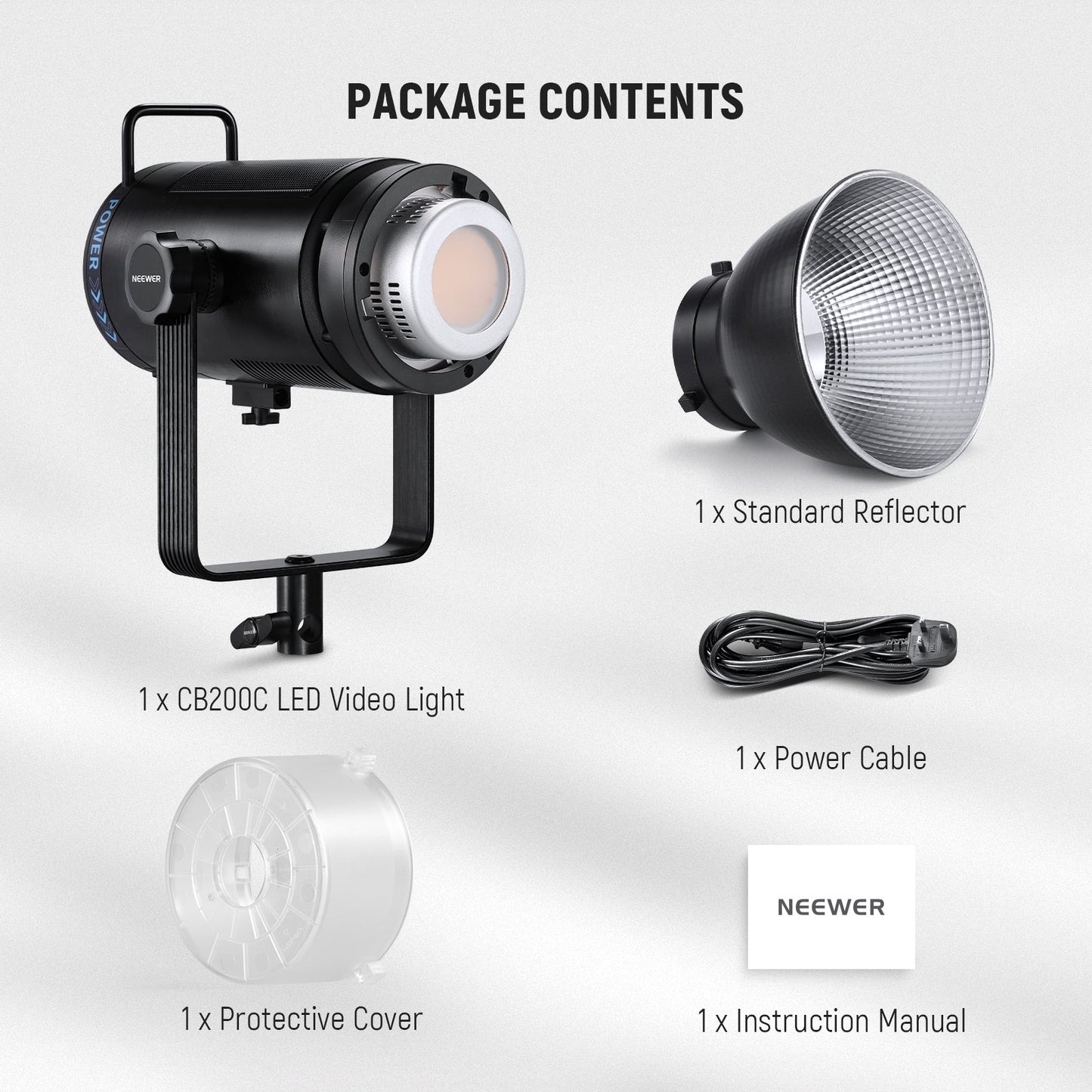 300W RGB LED Video Light App/2.4g Control Full Color Bowens COB Continuous Output Lighting Dimmable for Studio Filming